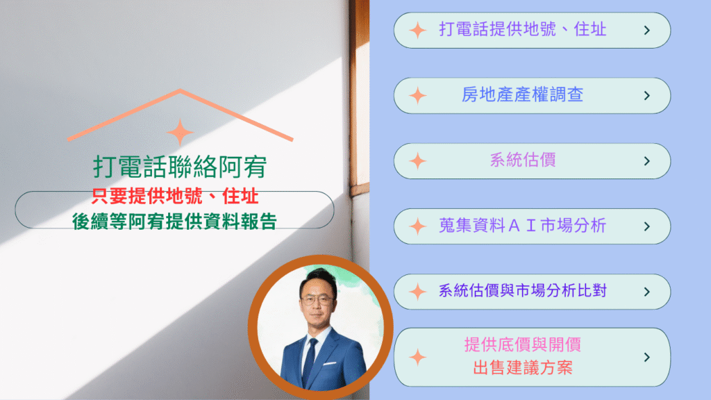 房地產阿宥估價流程 房地產阿宥估價流程