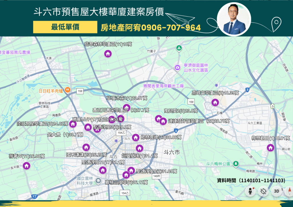 住宅大樓建案最低單價 1024x724