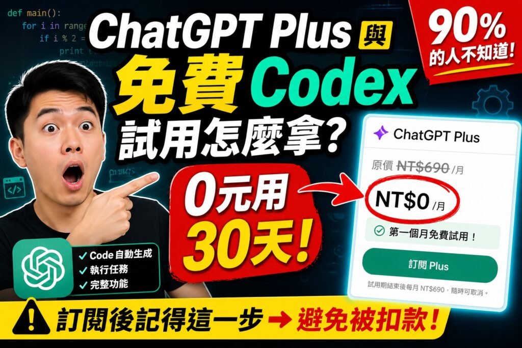 chatgpt plus free trial codex cover